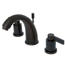 Kingston KB8985NDL 8 in. Widespread Bath Faucet Bronze