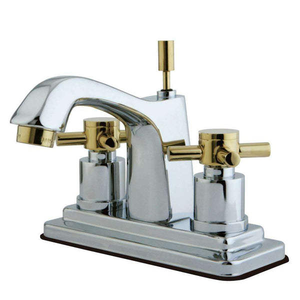 Kingston Brass KS8644DX 4 in. Centerset Bath Faucet/ Brass