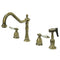 Kingston Brass KB1793PLBS Wsp Kitchen Faucet, Antique Brass