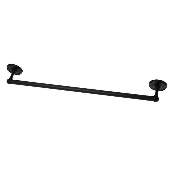 Kingston Brass BA311MB 24" Towel Bar, Matte Black