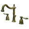 Kingston Brass KB1973PL 8 in. Wsp Bath Faucet, Antique Brass