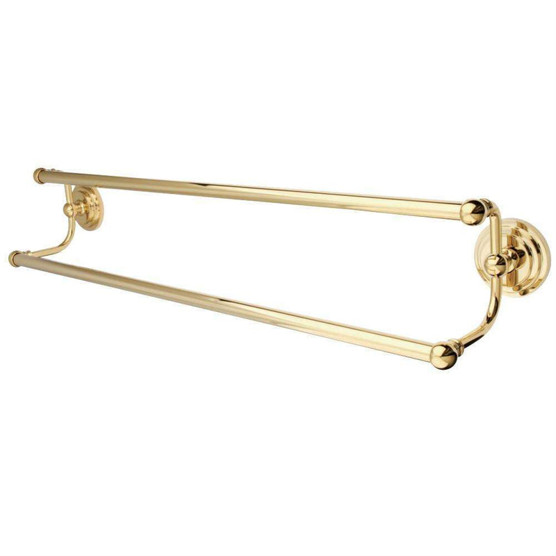 Kingston Brass BA271318PB Milano 18" Dual Towel