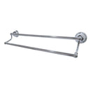 Kingston Brass BA3963C 24" Dual Towel Bar, Polished Chrome