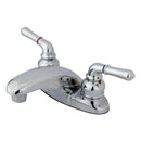 Kingston Brass KB621LP 4 in. Centerset Bath Faucet