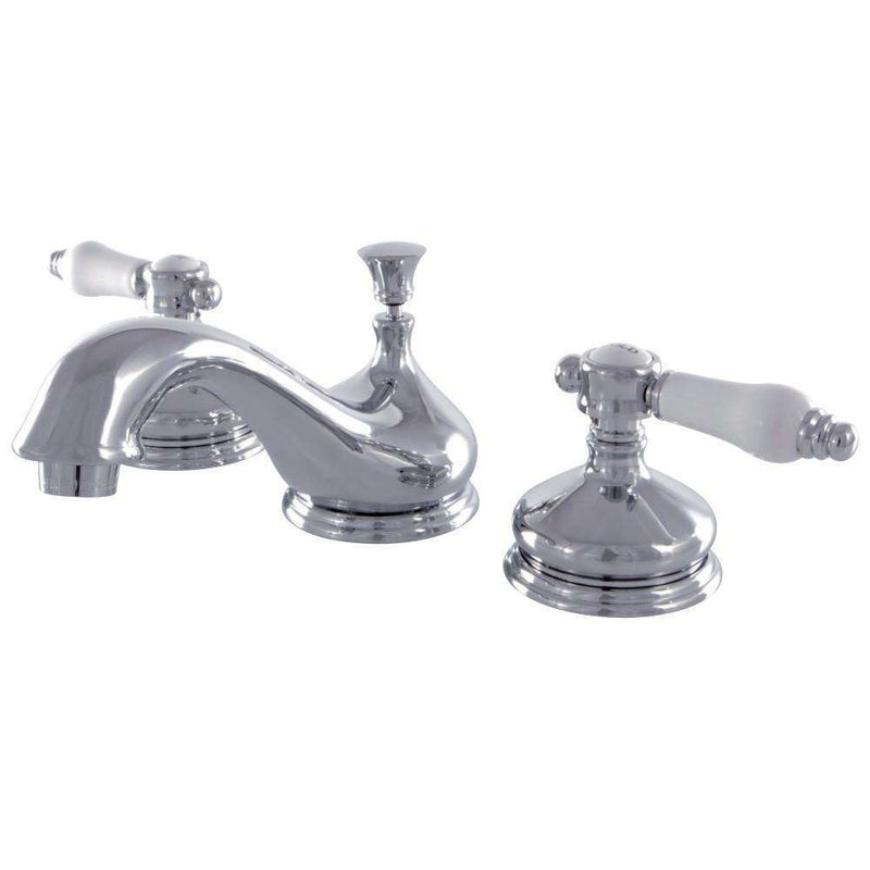 Kingston Brass KS1161BPL 8 in. Widespread Bath Faucet