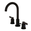 Kingston Brass FSC8925NDL Widespread Bath Faucet Bronze