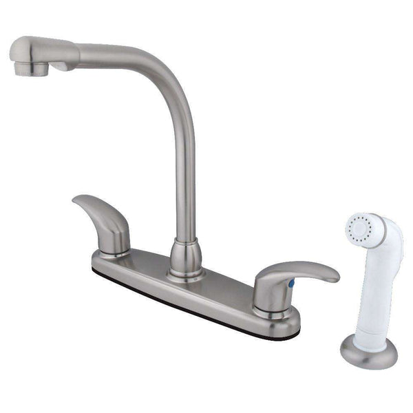 Kingston Brass KB718LL 8-Inch Centerset Kitchen Faucet