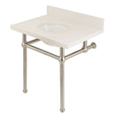 Fauceture KVPB3030WQB8 White Quartz Bathroom Console