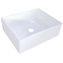 Kingston Brass EV4158 Vessel Sink, White