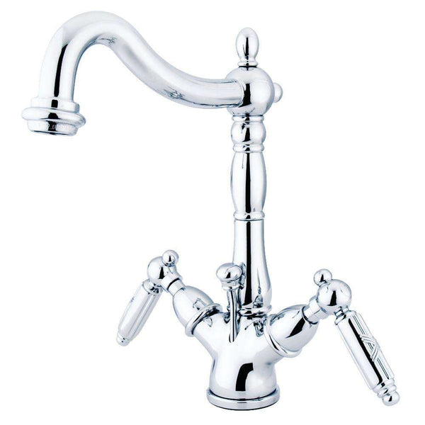 Kingston Brass KS1431GL 4 in. Centerset Bath Faucet