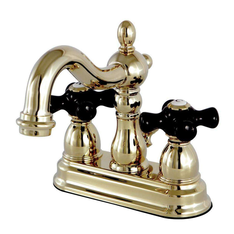 Kingston Brass KS1602PKX 4 in. Centerset Bath Faucet Brass