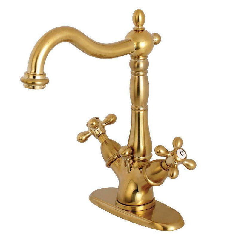 Kingston Brass KS1437AX 4 in. Centerset Bathroom Faucet