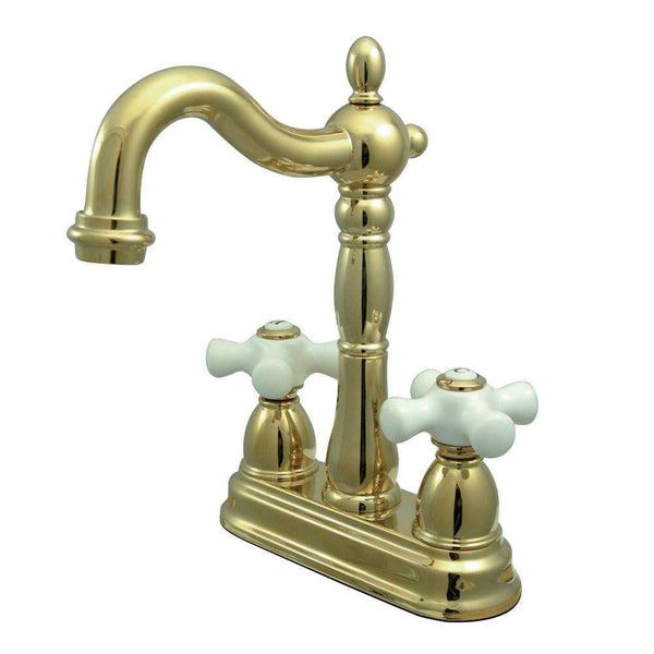 Kingston KB1492PX Heritage Bar Faucet Without Pop-Up Rod