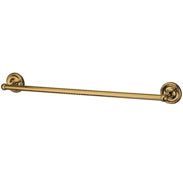 Kingston Brass BA911PB 24-Inch Towel Bar, Polished Brass