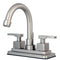 Kingston KS8668QLL Executive 4 in. Centerset Bath Faucet W/