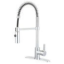 Kingston Brass LS8771CTL Sg-Hnd Pre-Rinse Kitchen Faucet