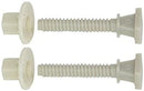 Plastic Closet Bolt Pair