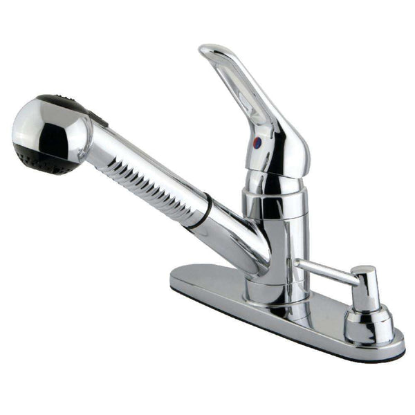 Kingston Brass KB701SPDK Pull-Out Kitchen Faucet