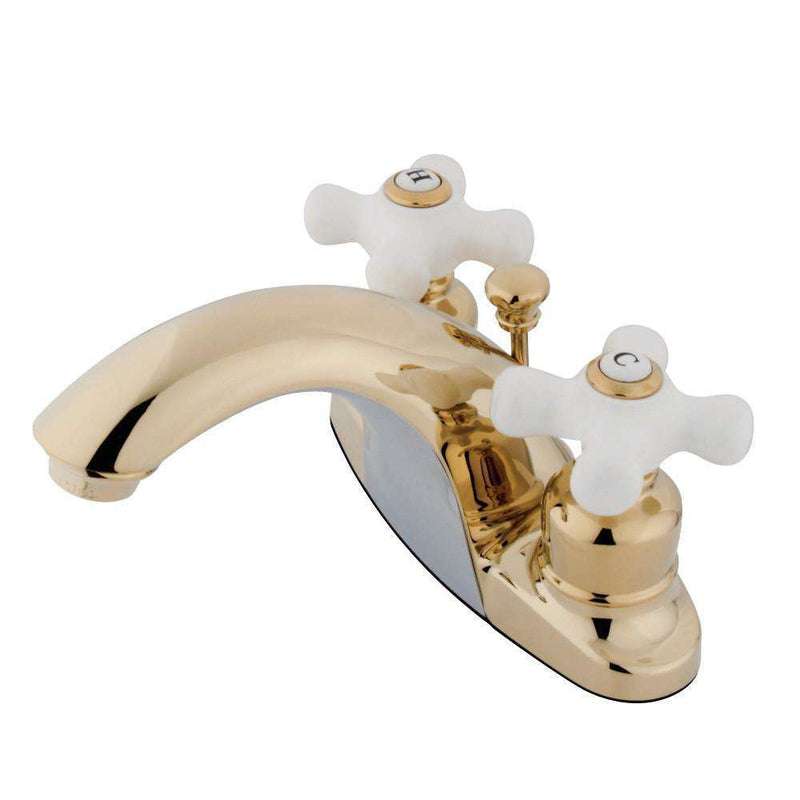 Kingston Brass KB7642PX 4 in. Centerset Bath Faucet Brass