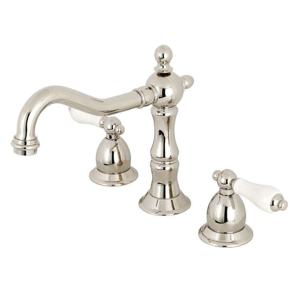 Kingston Brass KS1976PL 8 in. Wsp Bath Faucet Nickel