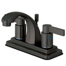 Kingston Brass KB4645NDL 4 in. Centerset Bath Faucet Bronze