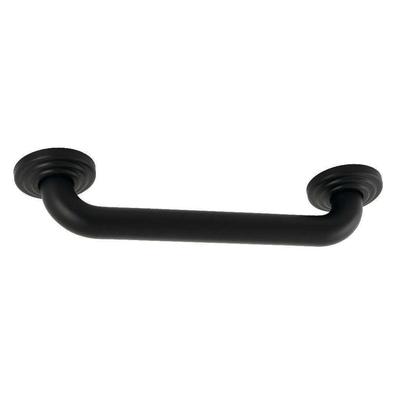 Kingston Brass DR314120 12" Grab Bar, Matte Black