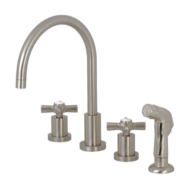 Kingston Brass KS8728ZX Widespread Kitchen Faucet