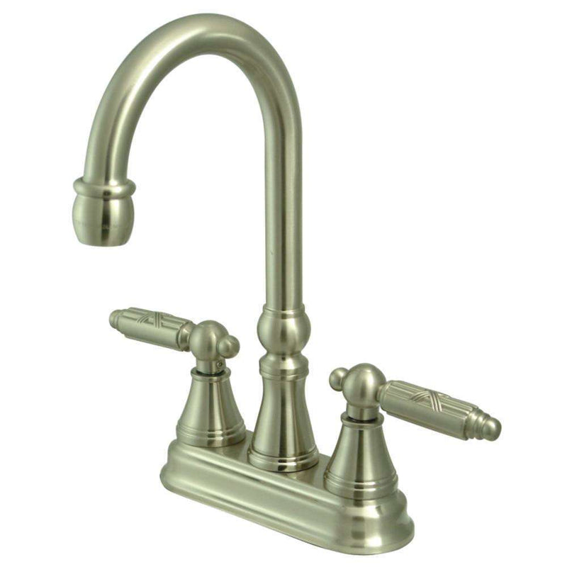 Kingston Brass KS2498GL Bar Faucet, Brushed Nickel