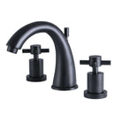 Kingston Brass KS2960DX 8 in. Wsp Bath Faucet, Matte Black