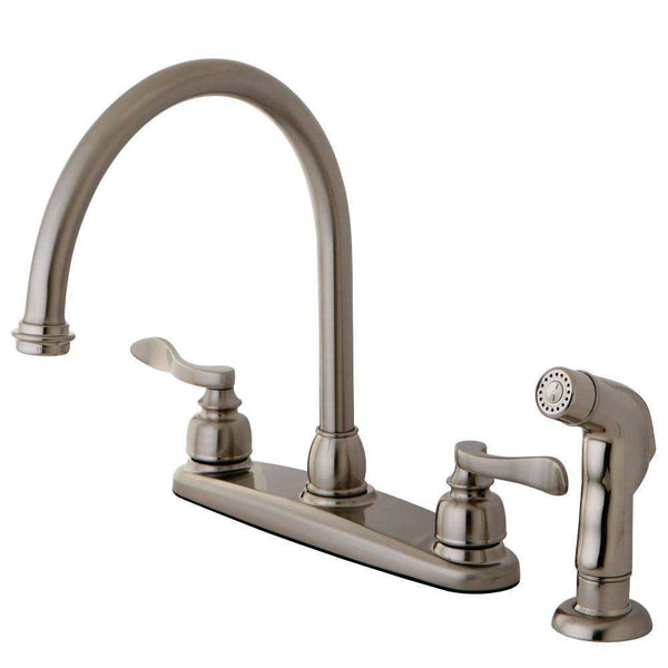 Kingston Brass KB8798NFLSP Centerset Kitchen Faucet