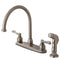 Kingston Brass KB8798NFLSP Centerset Kitchen Faucet