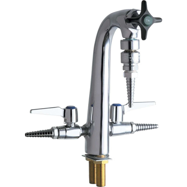 Chicago Faucets Laboratory Dual Service 1332-E22E7CP