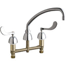 Chicago Faucets Kitchen Sink Faucet W/O Spray 201-A317XKABCP