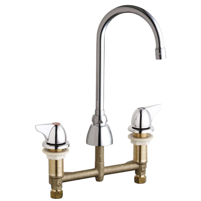 Chicago Faucets Concealed Kitchen Sink Faucet 201-AGN2AE3-1000AB