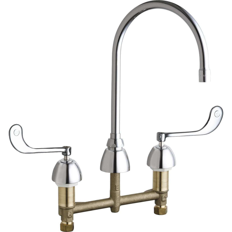 Chicago Faucets Concealed Kitchen Sink Faucet 201-AGN8AE35-319AB