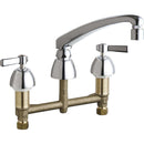 Chicago Faucets Kitchen Sink Faucet W/O Spray 201-AL8E29V317XKAB