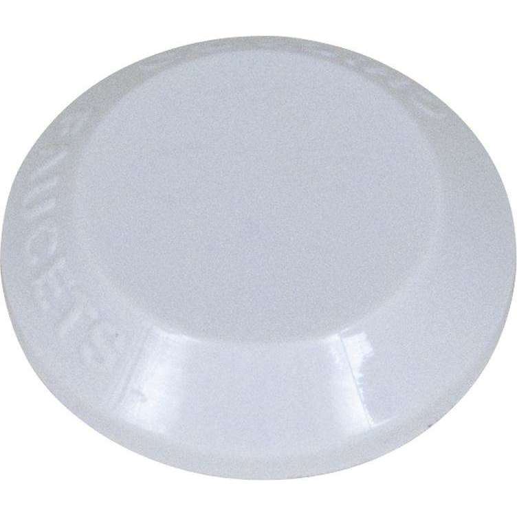 Chicago Faucets Button Plain White 216-628WHITEPLJKNF