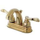 Kingston Brass KB8612NFL 4 in. Centerset Bath Faucet Brass