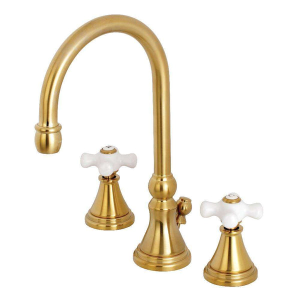 Kingston Brass KS2987PX 8 in. Widespread Bathroom Faucet