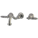 Kingston Brass KS3128GL Wall Mount Bathroom Faucet