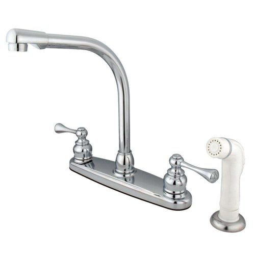 Kingston Brass KB711BL 8-Inch Centerset Kitchen Faucet