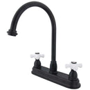 Kingston Brass KB3745PX Centerset Kitchen Faucet Bronze