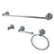 Kingston Brass BAHK192478C Bath Accs Set, Polished Chrome