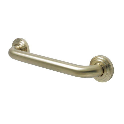 Kingston Brass DR214127 12" Grab Bar, Brushed Brass