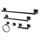 Kingston Brass BAHK3212478K Bathroom Hardware Combo, Black