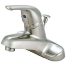 Kingston Brass GKB548 Sg-Hnd 4 in. Centerset Bath Faucet