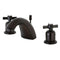 Kingston Brass FB8955ZX Mini-Widespread Bath Faucet Bronze