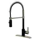 Kingston LS8779CTL Sg-Hnd Pull-Down K Faucet/Brushed Nickel