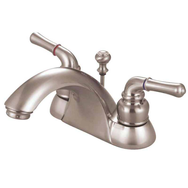 Kingston Brass KB2628B Naples 4 in. Centerset Bath Faucet