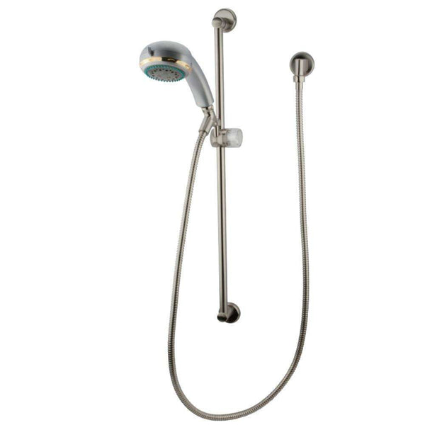 Kingston Brass KXK1808W8 Shower Combo, Brushed Nickel